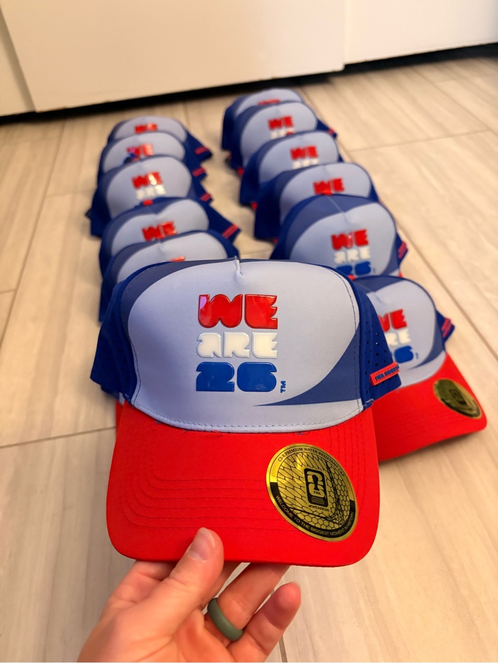 FIFA World Cup 2026 Water Resistant USA Hat Unreleased Official Licensed NWT